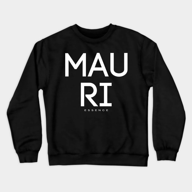 NZ Maori Language Crewneck Sweatshirt by Ocean and Jade